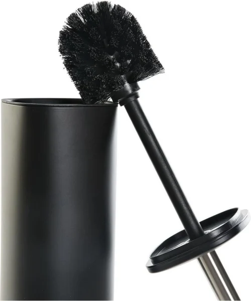 Toiletborstel Zwart Met Houder Van Kunststof 38 Cm - Wc-borstels 5 Toiletborstel Zwart Met Houder Van Kunststof 38 Cm - Wc-borstels -Badkamer Kast Winkel 1002x1200 2