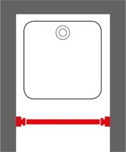 Sealskin Seallux Douchegordijnstang - 80-130 Cm - Zwart -Badkamer Kast Winkel 1003x1200 1