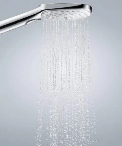 Hansgrohe Raindance Select E 120 3jet Handdouche - Chroom -Badkamer Kast Winkel 1004x1200 4
