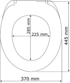 WENKO WC Bril Gubbio - Antibacterieel Wit Duroplast - Easy-Close Sluiting - Fix-Clip Bevestiging In RVS - Belastbaar Tot 350 Kg - Toiletbril - Toiletzitting -Badkamer Kast Winkel 1013x1200