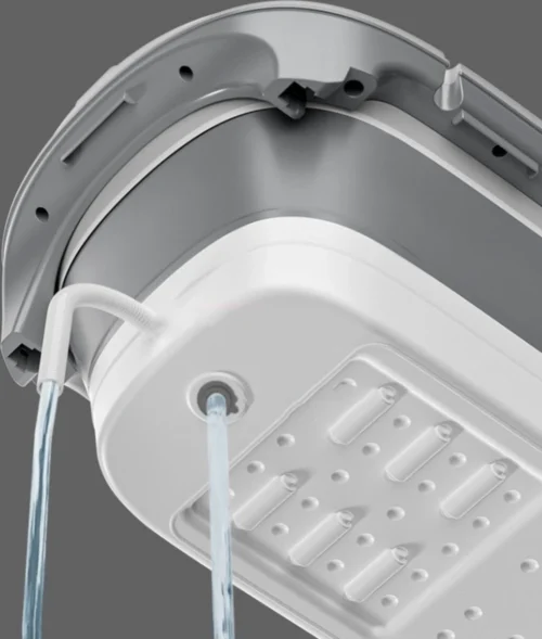 Livista® - Opvouwbaar Bad - Stoombad Grijs - Zitbad - Inklapbaar - Bath Bucket - 152 CM LANG - XL - Incl. Rugkussen, Stoommachine En Bad Accessoires -Badkamer Kast Winkel 1018x1200 5