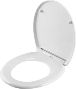 Casaria Wc Bril Duroplastic - Soft-close – Antibacterieel Wit -Badkamer Kast Winkel 1019x1200