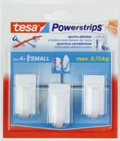 Tesa Powerstrips Haken Small - Wit - 3 Stuks -Badkamer Kast Winkel 1025x1200 1