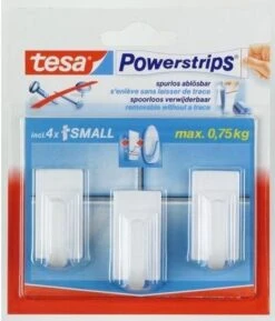 Tesa Powerstrips Haken Small - Wit - 3 Stuks -Badkamer Kast Winkel 1027x1200 1