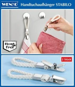 Wenko Handdoekclips , 4 Stuks -Badkamer Kast Winkel 1033x1200 1