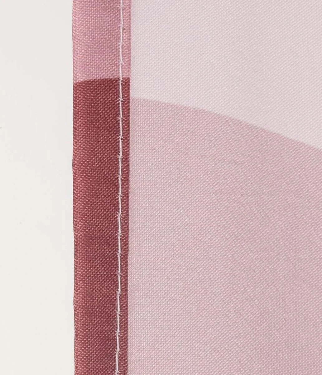 Sealskin Earth - Douchegordijn 180x200 Cm - Polyester Donkerroze / Off-white 9 Sealskin Earth - Douchegordijn 180x200 Cm - Polyester Donkerroze / Off-white - Afbeelding 9