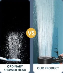 Imperatoris | DoucheSet - Douchekop Met Slang, Houder & Badmuts/Douchemuts - Waterbesparend – Hoge Druk – Regendouche - Zwart Mat -Badkamer Kast Winkel 1033x1200 5