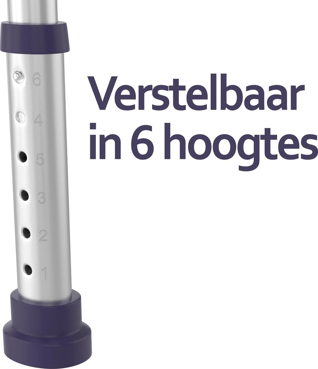 Sanicraft® Douchekruk - In Hoogte Verstelbaar - Douchekrukje - Roestvrij - 150kg Draagkracht - Comfortabel Zitkussen - Inclusief Douchekophouder, Handgrepen, Anti Slip Poten 2 Sanicraft® Douchekruk - In Hoogte Verstelbaar - Douchekrukje - Roestvrij - 150kg Draagkracht - Comfortabel Zitkussen - Inclusief Douchekophouder, Handgrepen, Anti Slip Poten - Afbeelding 2