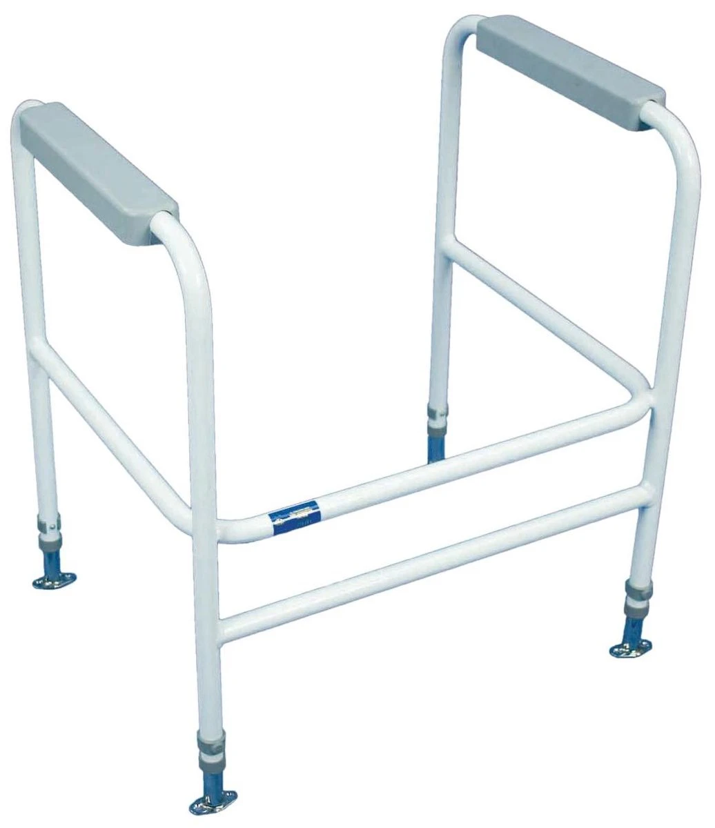 Aidapt Toiletframe Hoogte Verstelbaar - Vrijstaand 2 Aidapt Toiletframe Hoogte Verstelbaar - Vrijstaand - Afbeelding 2