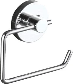 WENKO Vacuum-Loc Toiletrolhouder Milazzo Chroom - WC Rolhouder - Bevestigen Zonder Boren -Badkamer Kast Winkel 1041x1200