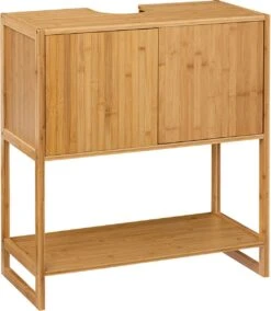 Merkloos Eazy Living Wastafel Kast Léonois Hout