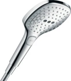 Hansgrohe Raindance Select E 120 3jet Handdouche - Chroom -Badkamer Kast Winkel 1052x1200 3