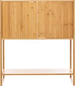 Merkloos Eazy Living Wastafel Kast Léonois Hout -Badkamer Kast Winkel 1055x1200 4