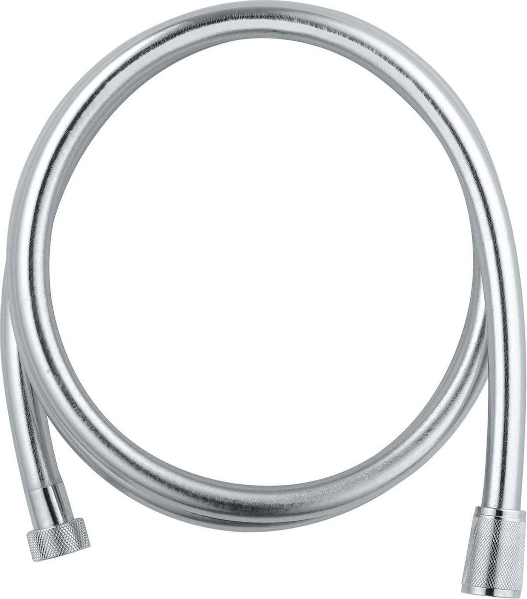 GROHE VitalioFlex Silver TwistStop Doucheslang - 175 Cm - Chroom 2 GROHE VitalioFlex Silver TwistStop Doucheslang - 175 Cm - Chroom - Afbeelding 2