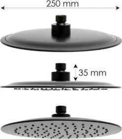 Doucheset - Met Douchemengkraan - En Regendouche - Zwart 13 Doucheset - Met Douchemengkraan - En Regendouche - Zwart -Badkamer Kast Winkel 1059x1200 4