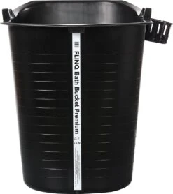 FlinQ Bath Bucket Premium Zwart - Zitbad 2022 - Met Temperatuurmeter - Upgrade Bath Bucket Voor Volwassenen En Kinderen - Zwart -Badkamer Kast Winkel 1065x1200 4