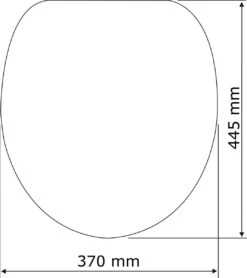 WENKO WC Bril Gubbio - Antibacterieel Wit Duroplast - Easy-Close Sluiting - Fix-Clip Bevestiging In RVS - Belastbaar Tot 350 Kg - Toiletbril - Toiletzitting -Badkamer Kast Winkel 1068x1200 5