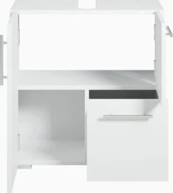 Badplaats Wastafel Onderkast Mars 60 Cm X 30 Cm X 60 Cm - Wit - Badkamerkast – Staand Wastafelmeubel -Badkamer Kast Winkel 1076x1200 2