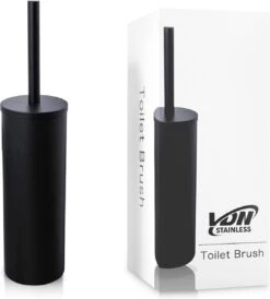 VDN Stainless Toiletborstel Met Houder - Toiletborstelhouder - Zwart - Wc Borstel Met Houder - RVS - Vrijstaand -Badkamer Kast Winkel 1080x1200 1