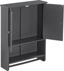 Badkamerkast Steyr Voor Wandmontage 65x48,7x14,5 Cm Donkergrijs 11 Badkamerkast Steyr Voor Wandmontage 65x48,7x14,5 Cm Donkergrijs -Badkamer Kast Winkel 1086x1200 8