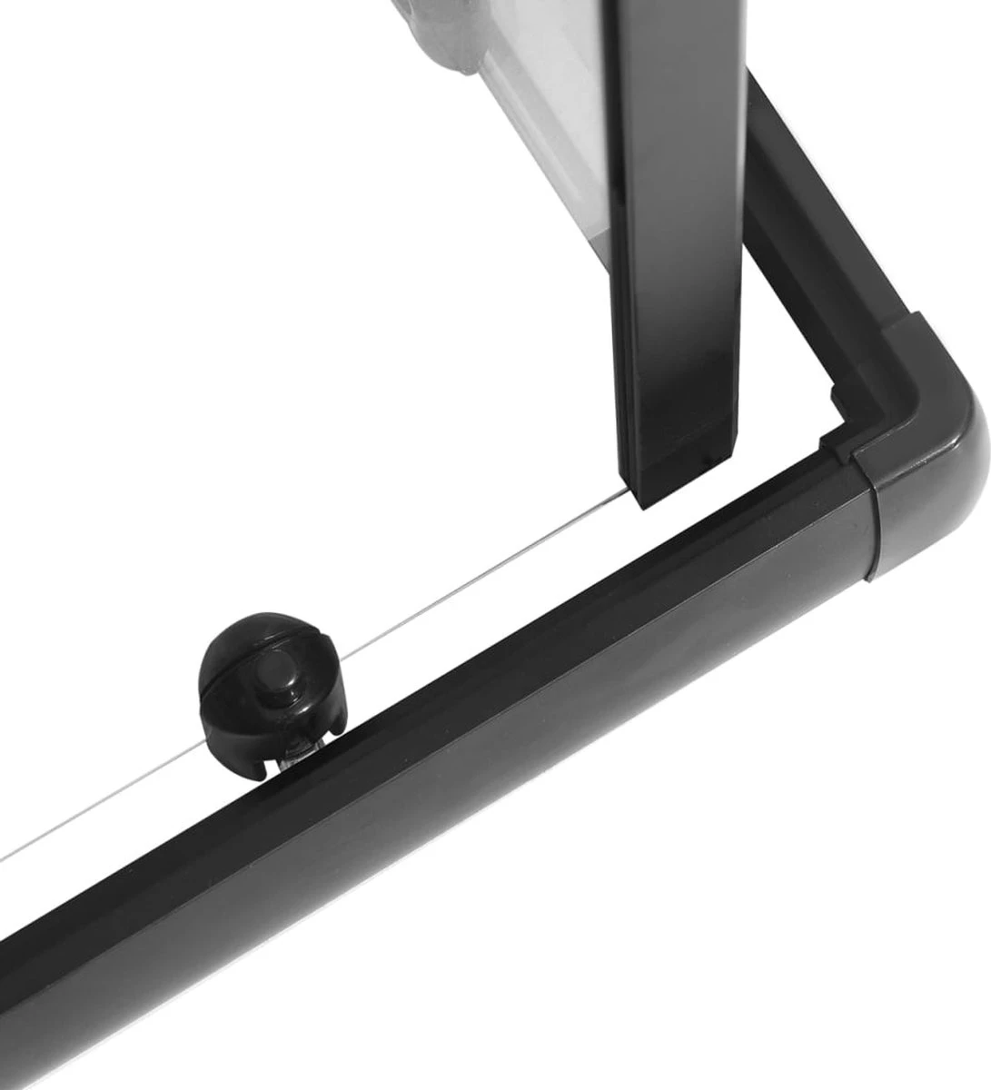 Furniture Limited - Douchecabine 70x70x180 Cm Mat ESG Zwart 2 Furniture Limited - Douchecabine 70x70x180 Cm Mat ESG Zwart - Afbeelding 2