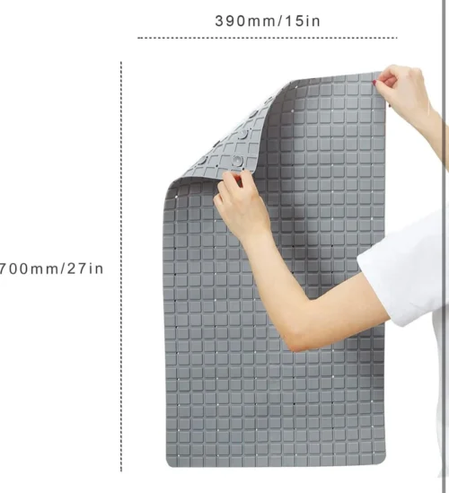 De Millennials Duurzame Antislip Douchemat Of Badmat Grijs Met Zuignappen – 70x40 Cm - Mat Voor In Bad – Anti Slip Douche Cabine Mat – Mat Voor In De Badkamer - Antislipmat -ontwerp Kan Worden Geadsorbeerd Op Gladde Grond En Douchemat 9 De Millennials Duurzame Antislip Douchemat Of Badmat Grijs Met Zuignappen – 70x40 Cm - Mat Voor In Bad – Anti Slip Douche Cabine Mat – Mat Voor In De Badkamer - Antislipmat -ontwerp Kan Worden Geadsorbeerd Op Gladde Grond En Douchemat -Badkamer Kast Winkel 1092x1200 7
