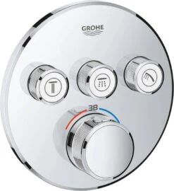 GROHE Grohtherm SmartControl Regendouche - Inbouw - ø 31 Cm - Rond -Chroom -Badkamer Kast Winkel 1097x1200 5