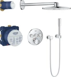 GROHE Grohtherm SmartControl Regendouche - Inbouw - ø 31 Cm - Rond -Chroom