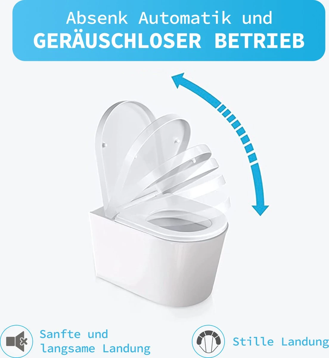 Blazelife Wc Bril - Wc Bril Softclose Van Duurzaam Ureumformaldehyde - Lonely Day - Toiletdeksel Universeel - Afneembaar - Antibacterieel - D-vorm 2 Blazelife Wc Bril - Wc Bril Softclose Van Duurzaam Ureumformaldehyde - Lonely Day - Toiletdeksel Universeel - Afneembaar - Antibacterieel - D-vorm - Afbeelding 2