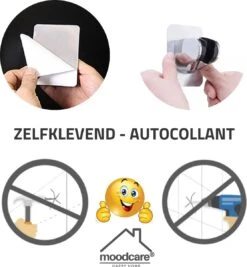 Merkloos Douchekophouder – Douchekop Houder – Handdouchehouder – Douchehouder - Zonder Boren – Verstelbaar - Zelfklevend - Met Haakje -Badkamer Kast Winkel 1112x1200 3
