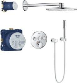 GROHE Grohtherm SmartControl Regendouche - Inbouw - ø 31 Cm - Rond -Chroom -Badkamer Kast Winkel 1120x1200 5