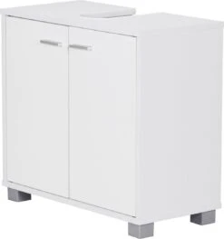 Nancy's Artesia Badkamerkast - Badkamermeubel - Badmeubel - Opbergruimte - Wit