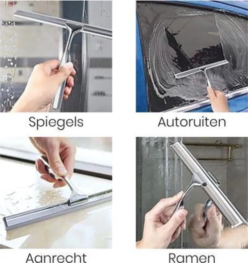 Aquafy Raamwisser RVS - Incl. Douchespons - Douchetrekker Voor Badkamer - Raamwisser Douche - Douchewisser RVS - Luxe Trekker Met Ophanghaak 13 Aquafy Raamwisser RVS - Incl. Douchespons - Douchetrekker Voor Badkamer - Raamwisser Douche - Douchewisser RVS - Luxe Trekker Met Ophanghaak -Badkamer Kast Winkel 1129x1200