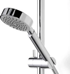 Ben Vira One Douchekop - 1 Straalsoort - 10cm - Chroom - Handdouche