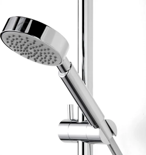 Ben Vira One Douchekop - 1 Straalsoort - 10cm - Chroom - Handdouche