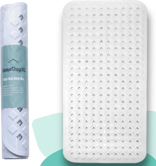 The Original - Douchemat Antislip - Wit - 88x40cm - Antislipmat Badmat Voor Bad & Douche - Anti Slip Mat Met Zuignappen 21 The Original - Douchemat Antislip - Wit - 88x40cm - Antislipmat Badmat Voor Bad & Douche - Anti Slip Mat Met Zuignappen -Badkamer Kast Winkel 1130x1200 3