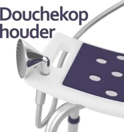Sanicraft® Douchekruk - In Hoogte Verstelbaar - Douchekrukje - Roestvrij - 150kg Draagkracht - Comfortabel Zitkussen - Inclusief Douchekophouder, Handgrepen, Anti Slip Poten 11 Sanicraft® Douchekruk - In Hoogte Verstelbaar - Douchekrukje - Roestvrij - 150kg Draagkracht - Comfortabel Zitkussen - Inclusief Douchekophouder, Handgrepen, Anti Slip Poten -Badkamer Kast Winkel 1132x1200 12