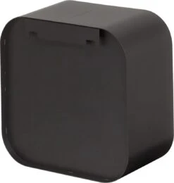 Sealskin Brix - Wandkubus Wandelement Wandrek - 12x24x24 Cm - Metaal - Zwart -Badkamer Kast Winkel 1140x1200 5