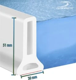 Merkloos Hoge Zelfklevende Waterkering Badkamer 100 Cm - Douchedorpel - Wateroverlast - Douchebak - Waterstopper - Sanitair Dorpel - Water - Douche - Badkamer - Schimmel Badkamer - Douche Kabine - Siliconen -Badkamer Kast Winkel 1141x1200 1
