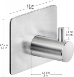 Tatkraft George Heavy Duty Zelfklevende Wandhaakjes - RVS Handdoekhouder Haak - Muur Ophang Zelfklevend Muurhaak Ophanghaakjes - Handdoekklem Keuken Ophanghaak Zonder Boren - Wand Theedoek / Handdoek Houder - Universeel Gebruik - Set Van 4 Stuks 15 Tatkraft George Heavy Duty Zelfklevende Wandhaakjes - RVS Handdoekhouder Haak - Muur Ophang Zelfklevend Muurhaak Ophanghaakjes - Handdoekklem Keuken Ophanghaak Zonder Boren - Wand Theedoek / Handdoek Houder - Universeel Gebruik - Set Van 4 Stuks -Badkamer Kast Winkel 1142x1200 3