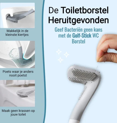 Mmoods Siliconen Golf Toiletborstel – WC Borstel Met Houder – Flexibele Siliconen WC Borstel – Antibacterieel – Hygiënisch – Wit -Badkamer Kast Winkel 1148x1200 6