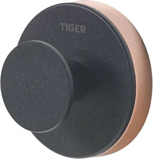Tiger Urban - Handdoekhaak Groot (1x) - ø 5 Cm - Inclusief 2 Decorringen - Zwart 24 Tiger Urban - Handdoekhaak Groot (1x) - ø 5 Cm - Inclusief 2 Decorringen - Zwart -Badkamer Kast Winkel 1154x1200 1