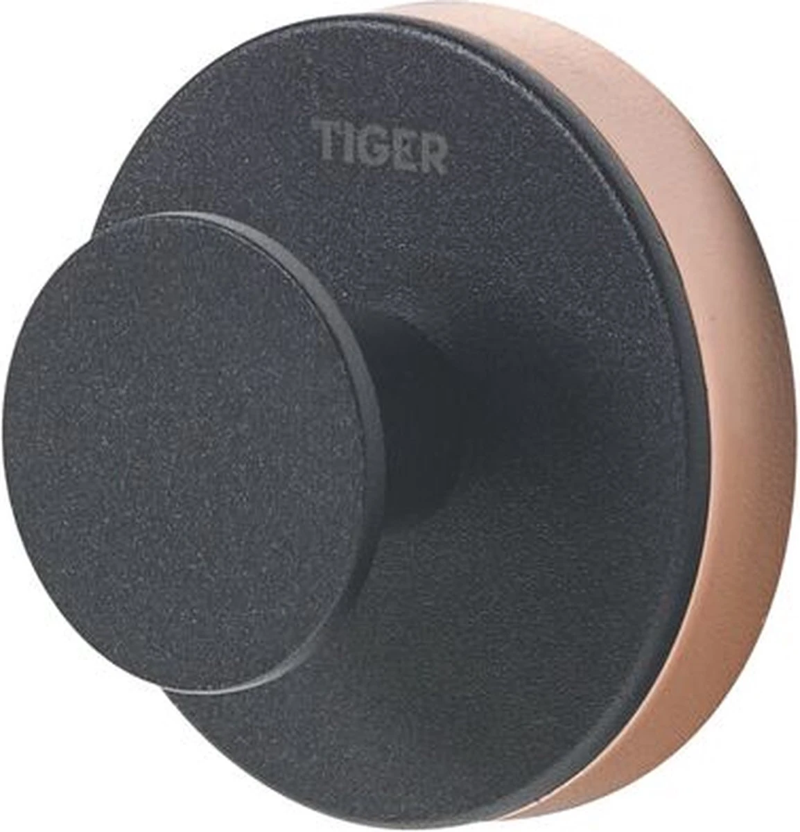 Tiger Urban - Handdoekhaak Groot (1x) - ø 5 Cm - Inclusief 2 Decorringen - Zwart 10 Tiger Urban - Handdoekhaak Groot (1x) - ø 5 Cm - Inclusief 2 Decorringen - Zwart - Afbeelding 10