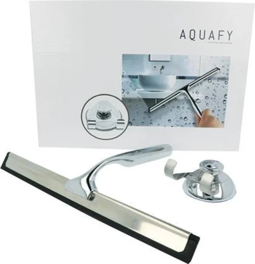 Aquafy Raamwisser RVS - Incl. Douchespons - Douchetrekker Voor Badkamer - Raamwisser Douche - Douchewisser RVS - Luxe Trekker Met Ophanghaak 14 Aquafy Raamwisser RVS - Incl. Douchespons - Douchetrekker Voor Badkamer - Raamwisser Douche - Douchewisser RVS - Luxe Trekker Met Ophanghaak -Badkamer Kast Winkel 1155x1200 2