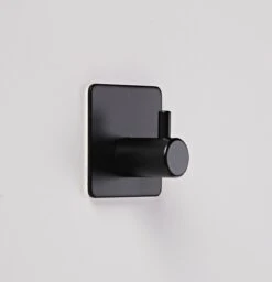 Handdoekhaakjes - Badkamer Zelfklevend – 4 Stuks – RVS - Zwart -Badkamer Kast Winkel 1158x1200 1