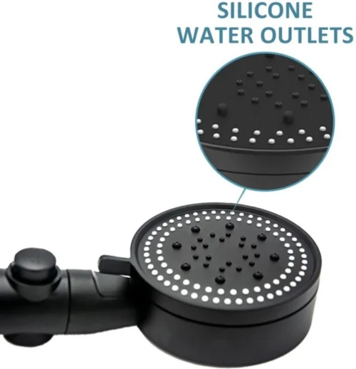 Imperatoris | DoucheSet - Douchekop Met Slang, Houder & Badmuts/Douchemuts - Waterbesparend – Hoge Druk – Regendouche - Zwart Mat -Badkamer Kast Winkel 1159x1200 1