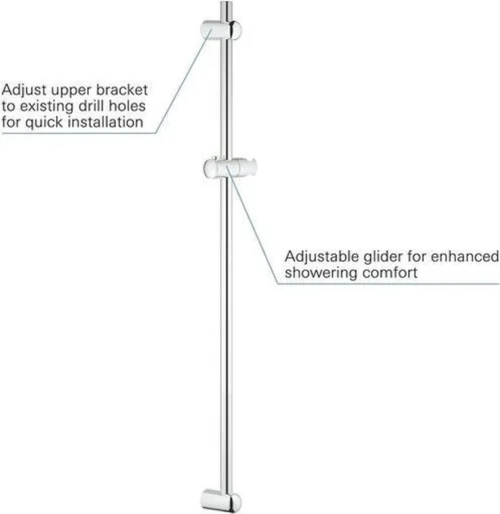 GROHE Euphoria Cosmopolitan Glijstang 90 Cm - Chroom -Badkamer Kast Winkel 1167x1200 8