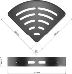 Doucherek 2 Stuks - Douchemand - Hangend Hoek - Telescopisch - Zonder Boren - Zwart - RVS 16 Doucherek 2 Stuks - Douchemand - Hangend Hoek - Telescopisch - Zonder Boren - Zwart - RVS -Badkamer Kast Winkel 1168x1200 4