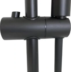 4bathroomz® Luxe Douchekolom Regendouche 20 Cm - Zwart 8 4bathroomz® Luxe Douchekolom Regendouche 20 Cm - Zwart -Badkamer Kast Winkel 1175x1200 7