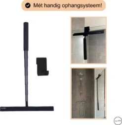 Van CODI® - 2 In 1 - Douchewisser - Vloertrekker - Multifunctioneel - Vloerwisser - Vloertrekker Met Steel - Verlengbaar - Met Ophangsysteem -Badkamer Kast Winkel 1176x1200 3